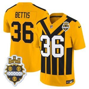 Mens Youths Jerome Bettis Gold 1933 Stitched Jersey